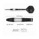 Luxor II Theta 90% Steeldarts - DreamDarts Dartshop