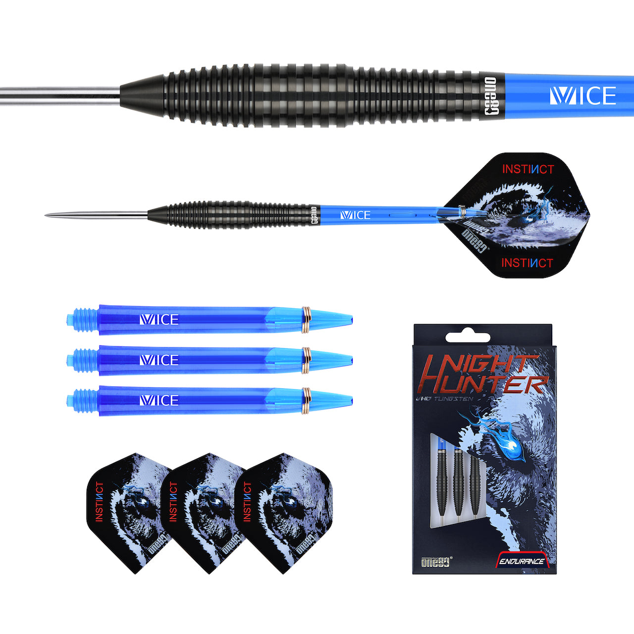 Night Hunter Endurance 90% Steeldart - DreamDarts Dartshop
