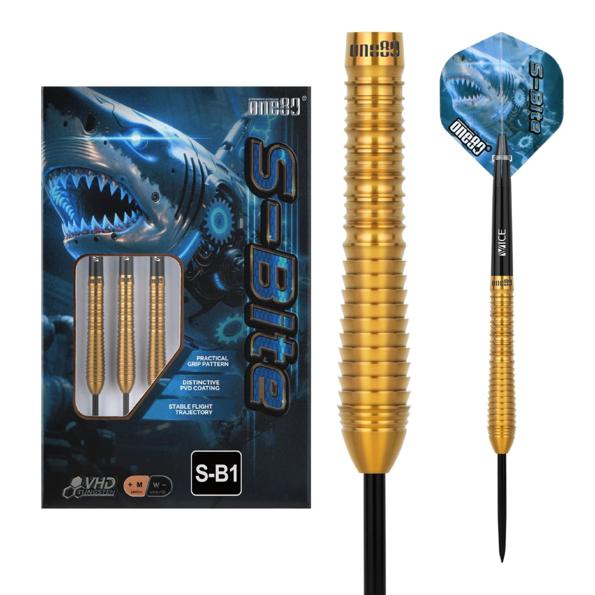 S-Bite S-B1 90% Steeldarts - DreamDarts Dartshop