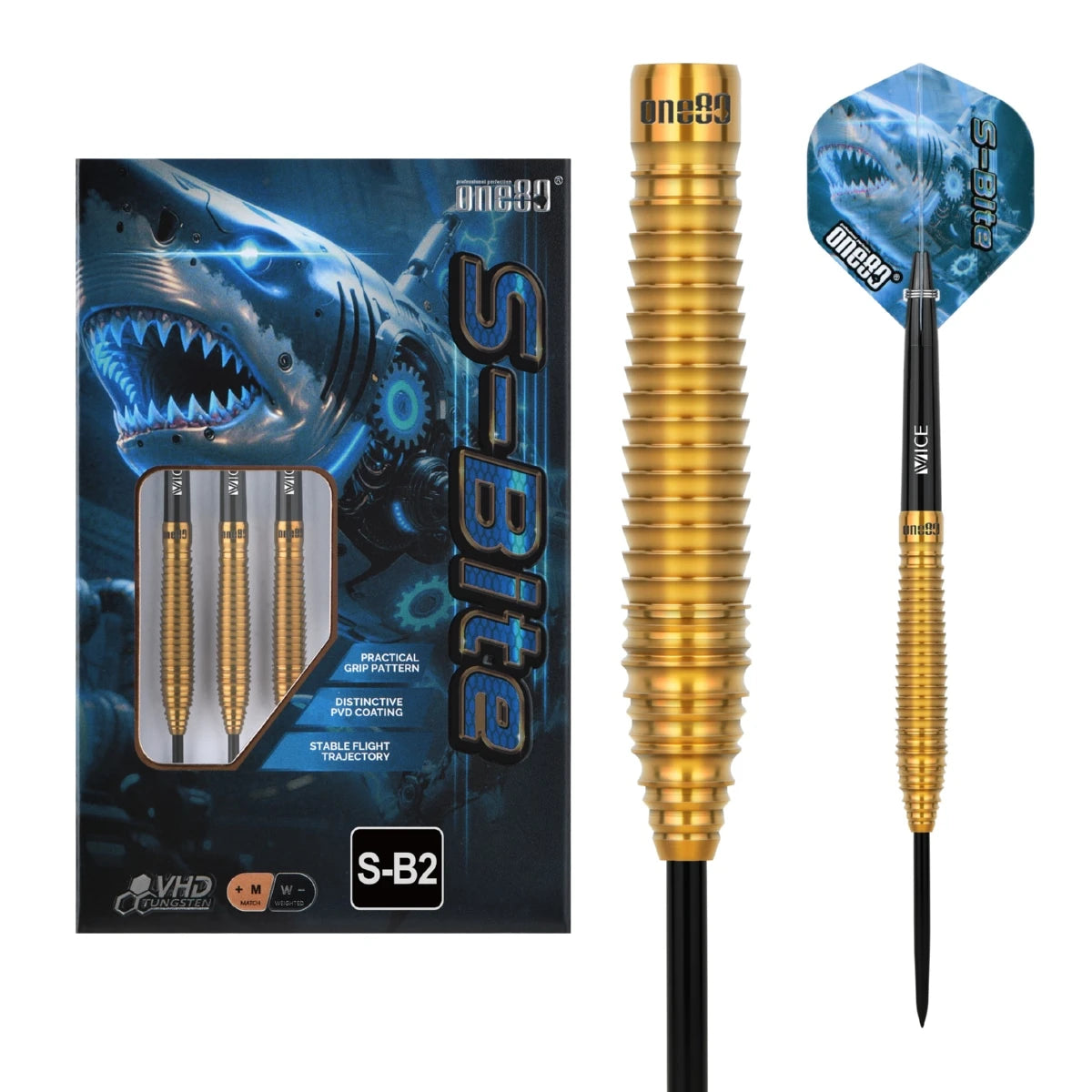 S-Bite S-B2 90% Steeldarts - DreamDarts Dartshop
