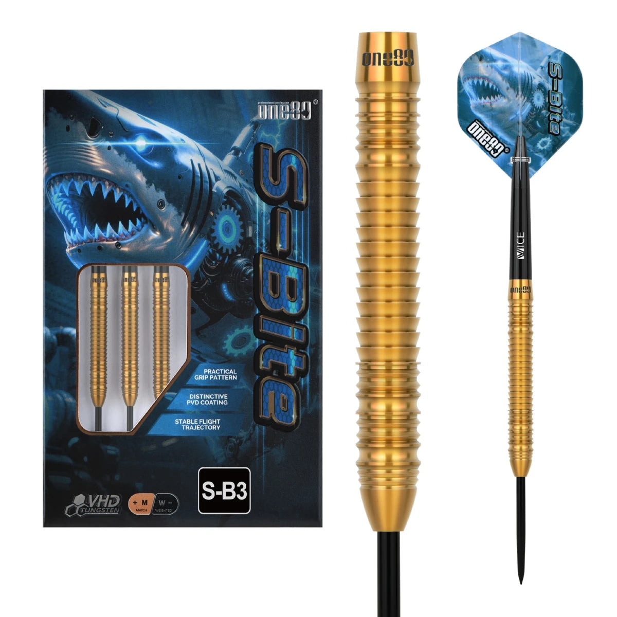 S-Bite S-B3 90% Steeldarts - DreamDarts Dartshop