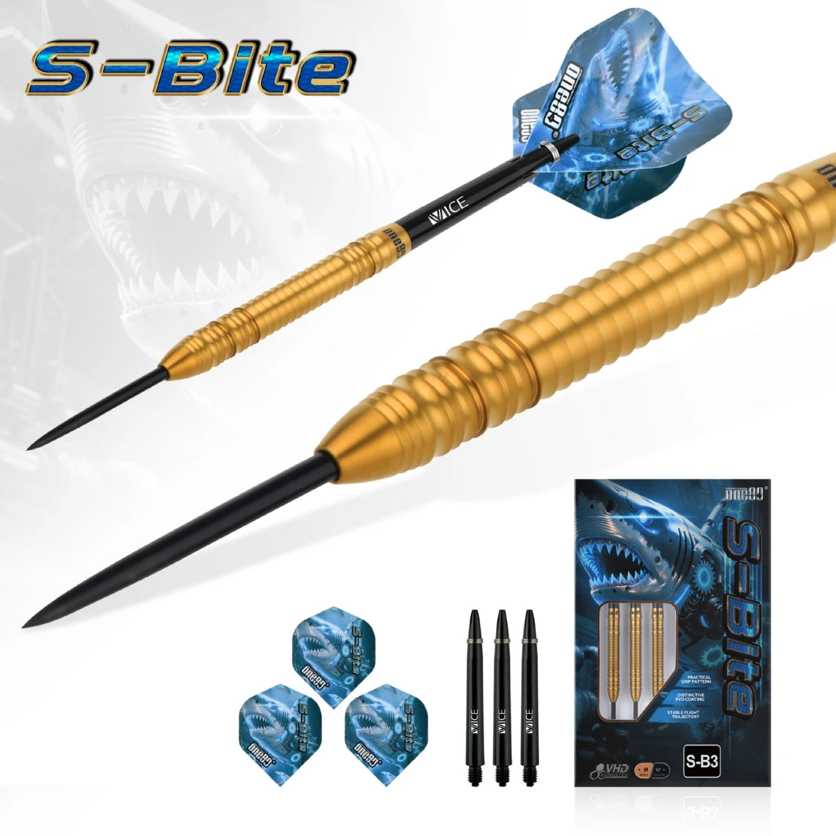 S-Bite S-B3 90% Steeldarts - DreamDarts Dartshop