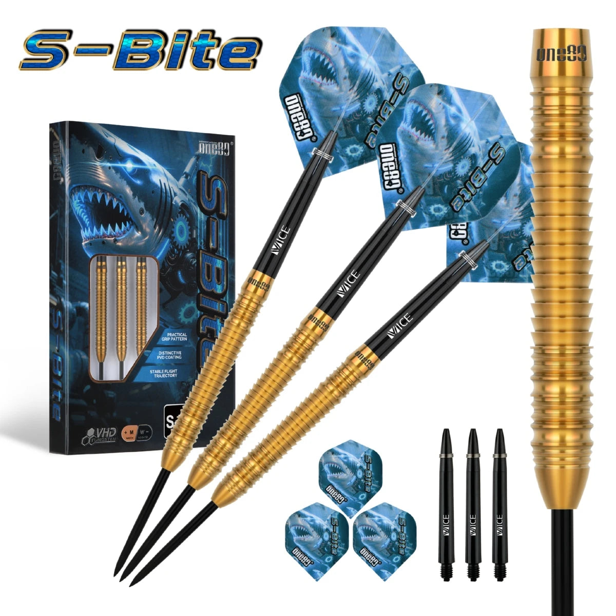 S-Bite S-B3 90% Steeldarts - DreamDarts Dartshop