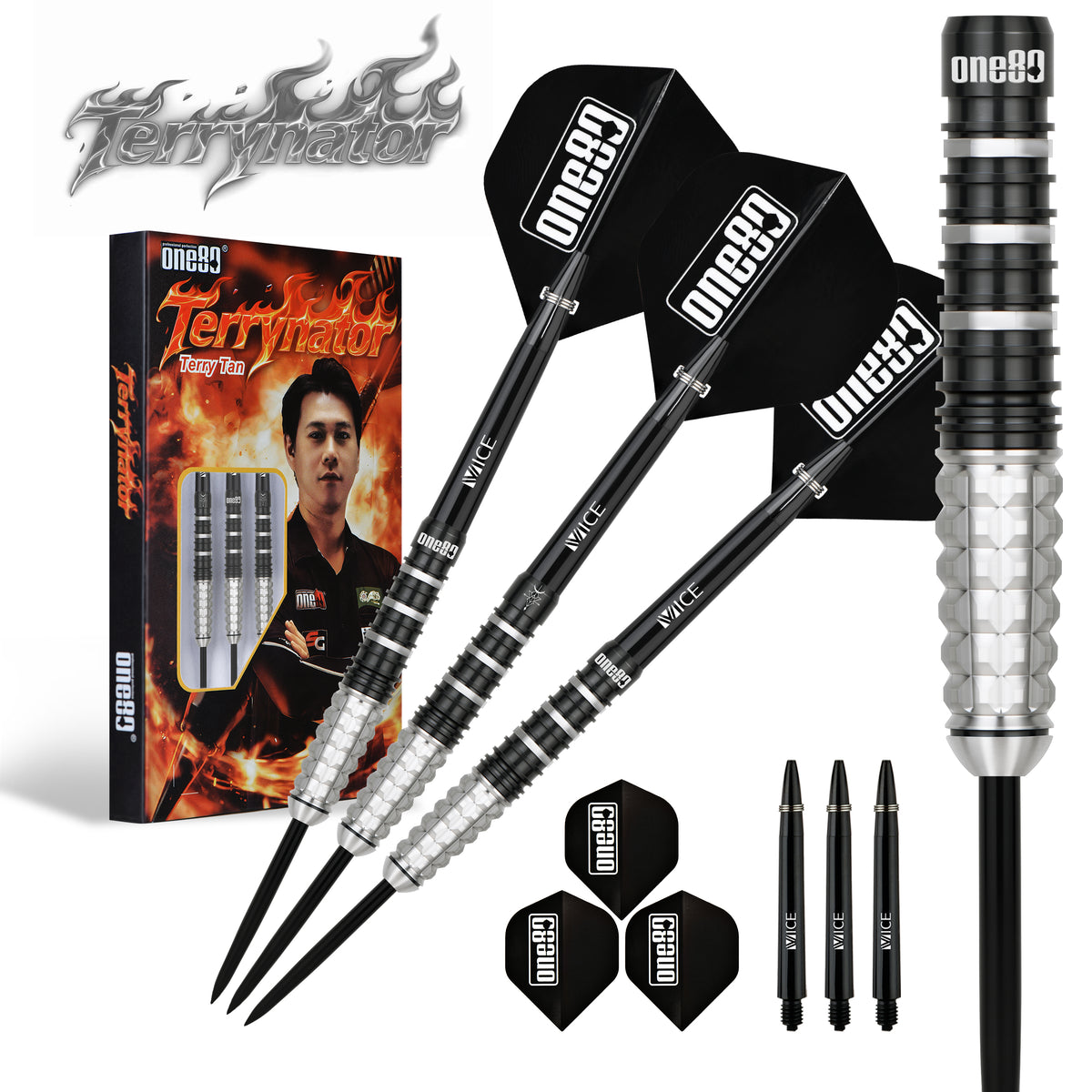 Terry Tan "Terrynator" 90% Signature Steeldarts - DreamDarts Dartshop