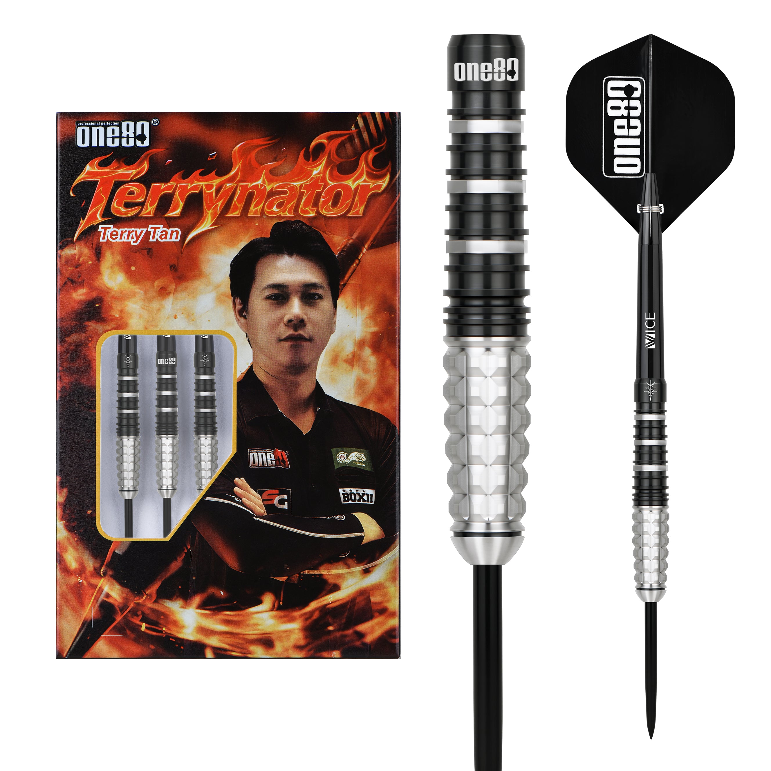 Terry Tan "Terrynator" 90% Signature Steeldarts - DreamDarts Dartshop