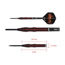 Wraith 02 90% Steeldarts - DreamDarts Dartshop