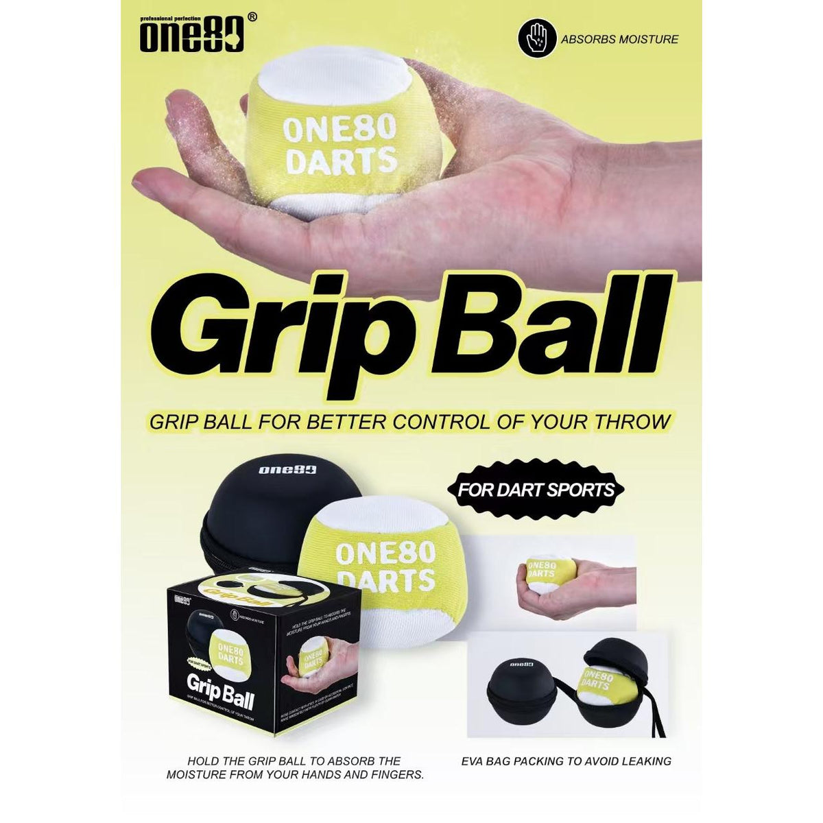 one80 Grip Ball - DreamDarts Dartshop