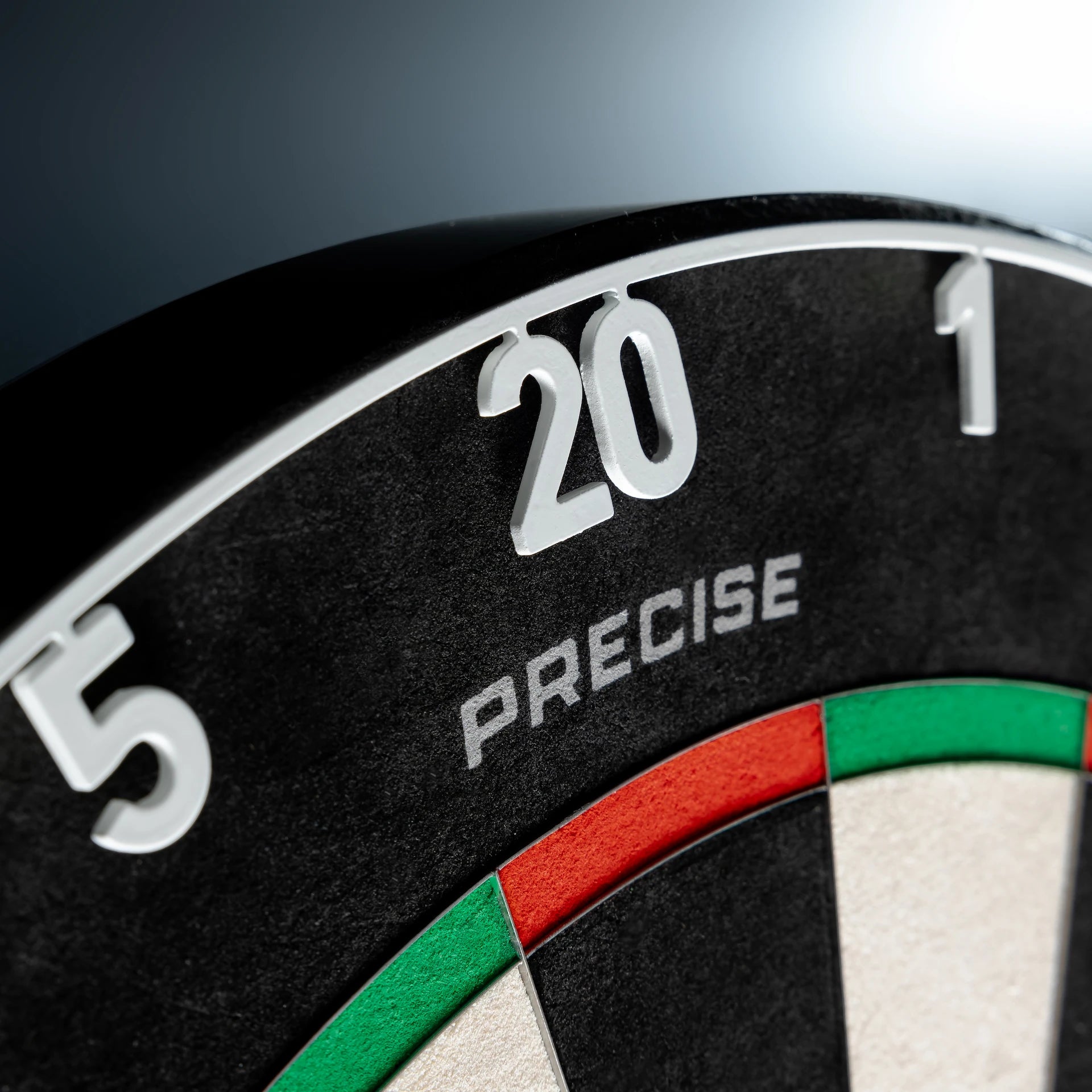 Precise180 Endorphine Dartboard - Classic White - DreamDarts Dartshop
