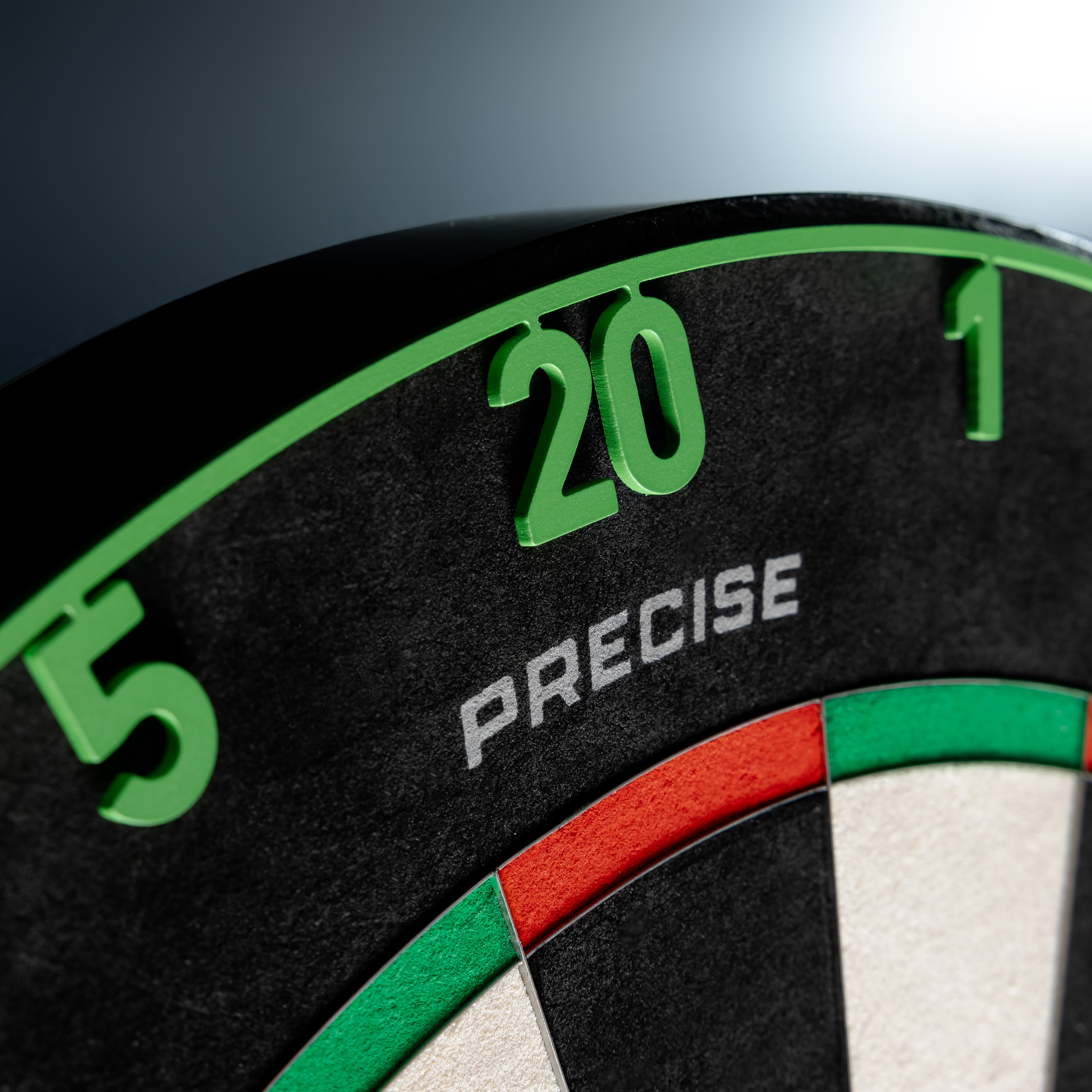 Precise180 Zahlenring - Emerald Green - DreamDarts Dartshop