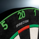 Precise180 Zahlenring - Emerald Green - DreamDarts Dartshop