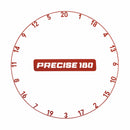 Precise180 Zahlenring - Faded Red - DreamDarts Dartshop