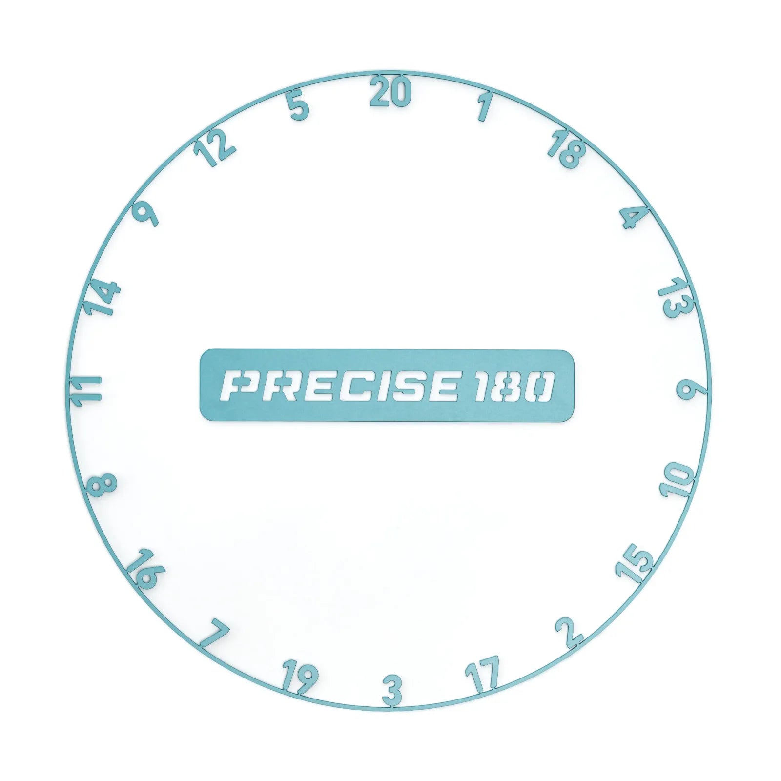 Precise180 Zahlenring - Infinity Blue - DreamDarts Dartshop