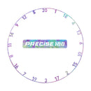 Precise180 Zahlenring - Northern Lights - DreamDarts Dartshop
