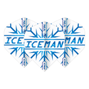 Gerwyn Price Yin Yang Blue & White Flights - DreamDarts Dartshop