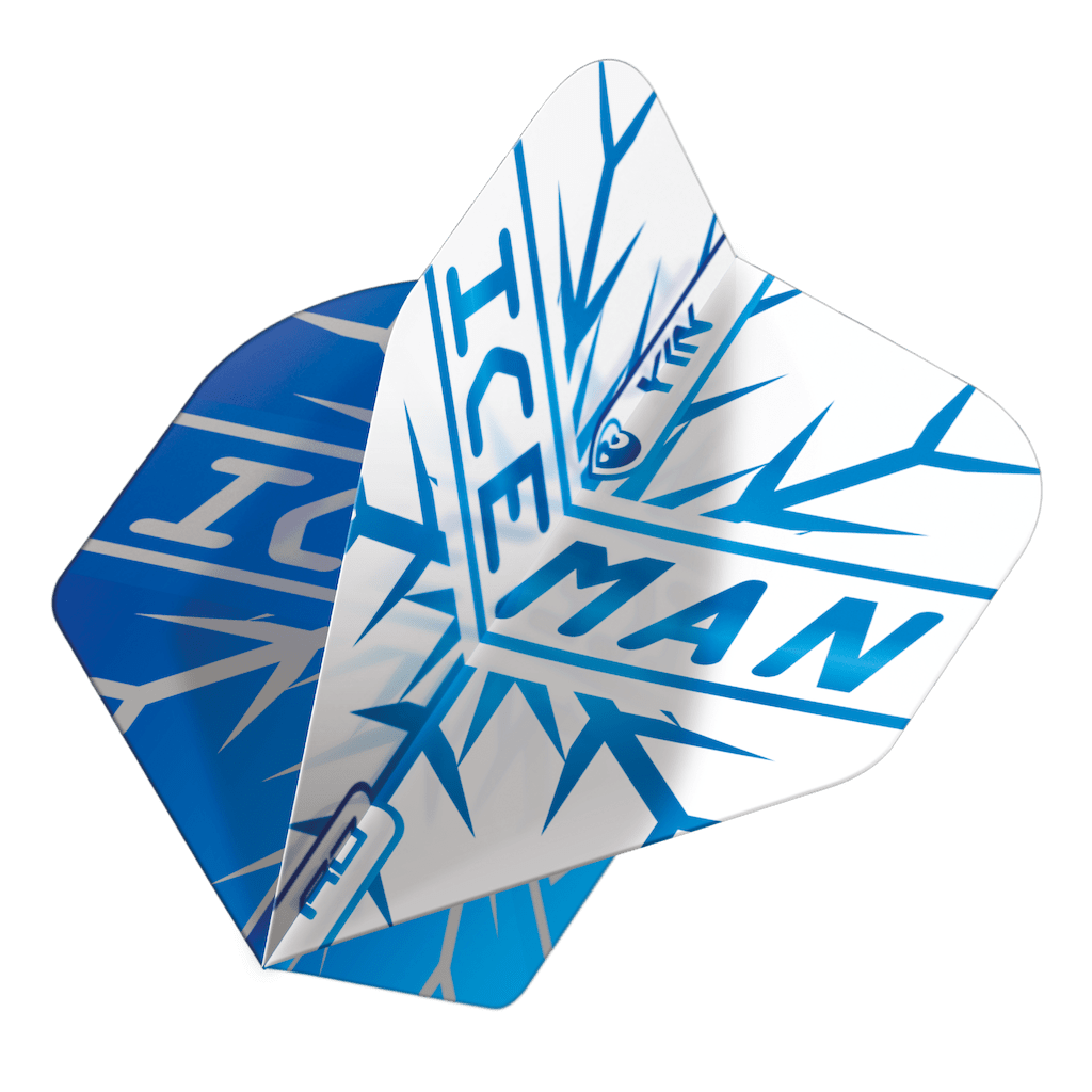 Gerwyn Price Yin Yang Blue & White Flights - DreamDarts Dartshop