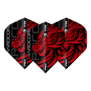 Jonny Clayton Yin Yang Red & Gold Flights - DreamDarts Dartshop