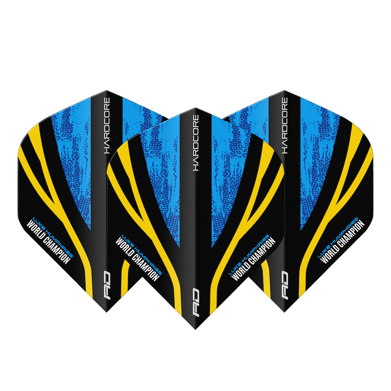 Luke Humphries WC Hardcore Standard Flights - DreamDarts Dartshop