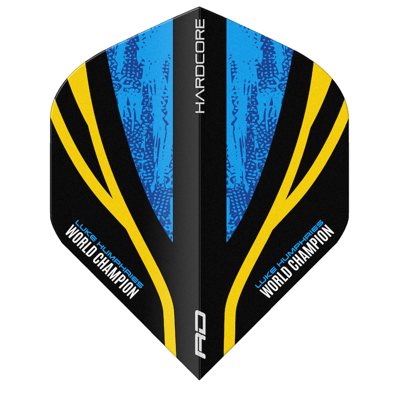 Luke Humphries WC Hardcore Standard Flights - DreamDarts Dartshop