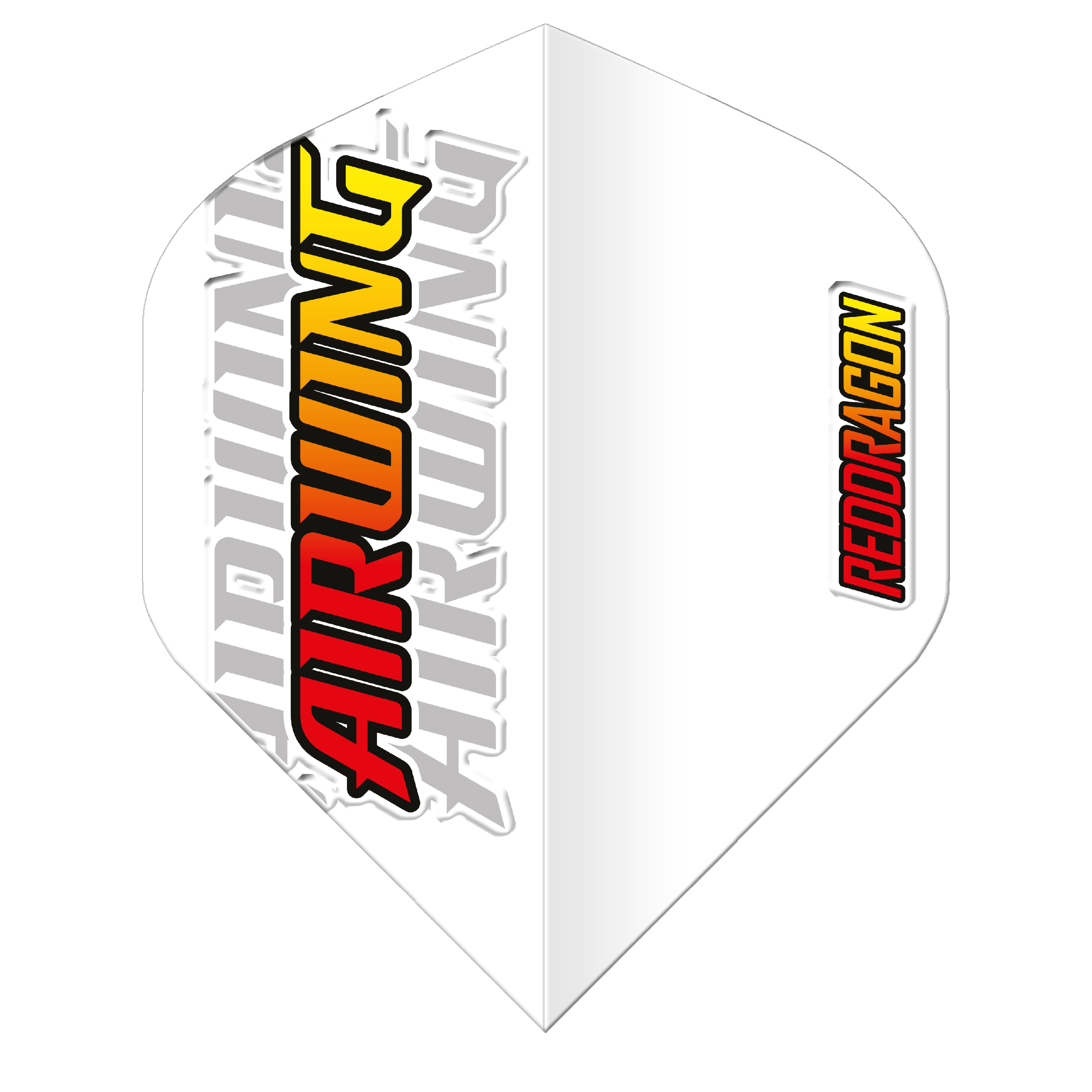 Red Dragon AirWing Flights White - DreamDarts Dartshop