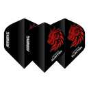 Red Dragon AirWing Flight Jonny Clayton schwarz - DreamDarts Dartshop