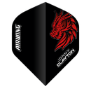 Red Dragon AirWing Flight Jonny Clayton schwarz - DreamDarts Dartshop