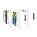 Red Dragon AirWing Flights White - DreamDarts Dartshop