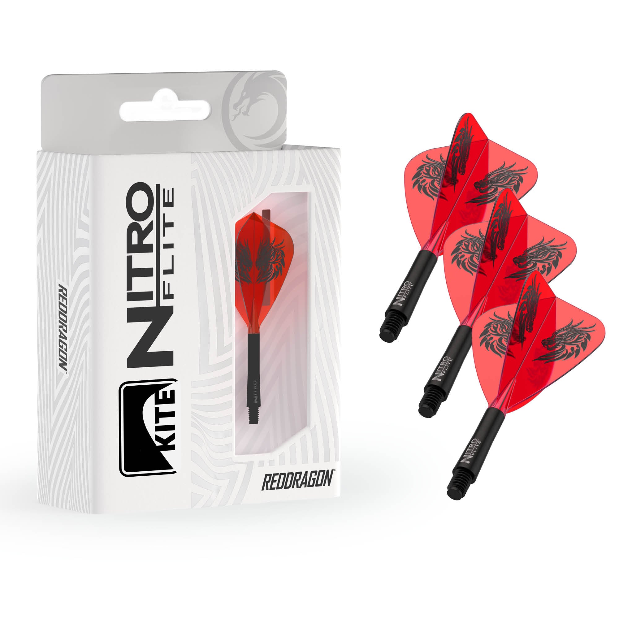 Red Dragon Jonny Clayton Kite NITRO FLITE - DreamDarts Dartshop