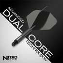 Red Dragon NITRO FLITE BLACK AND BLACK - DreamDarts Dartshop