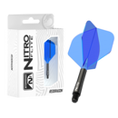 Red Dragon NITRO FLITE BLACK AND BLUE - DreamDarts Dartshop
