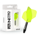 Red Dragon NITRO FLITE BLACK AND YELLOW - DreamDarts Dartshop