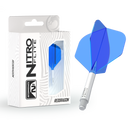 Red Dragon NITRO FLITE WHITE AND BLUE - DreamDarts Dartshop