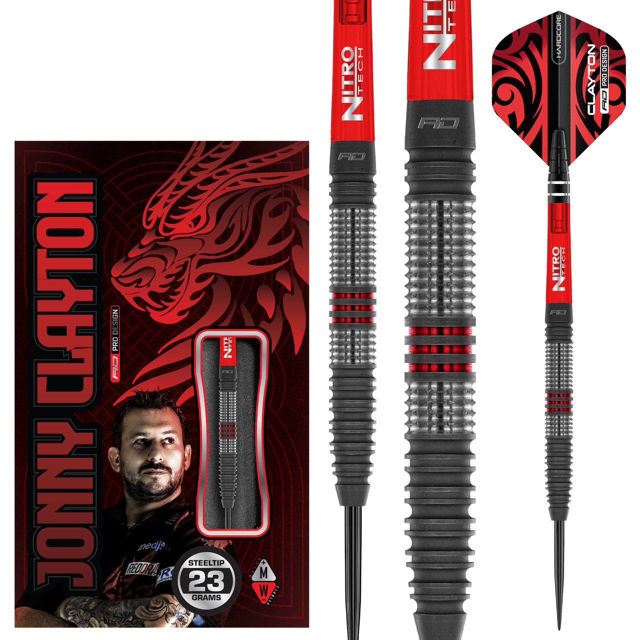 Jonny Clayton - Hiraeth 90% Steeldarts - DreamDarts Dartshop