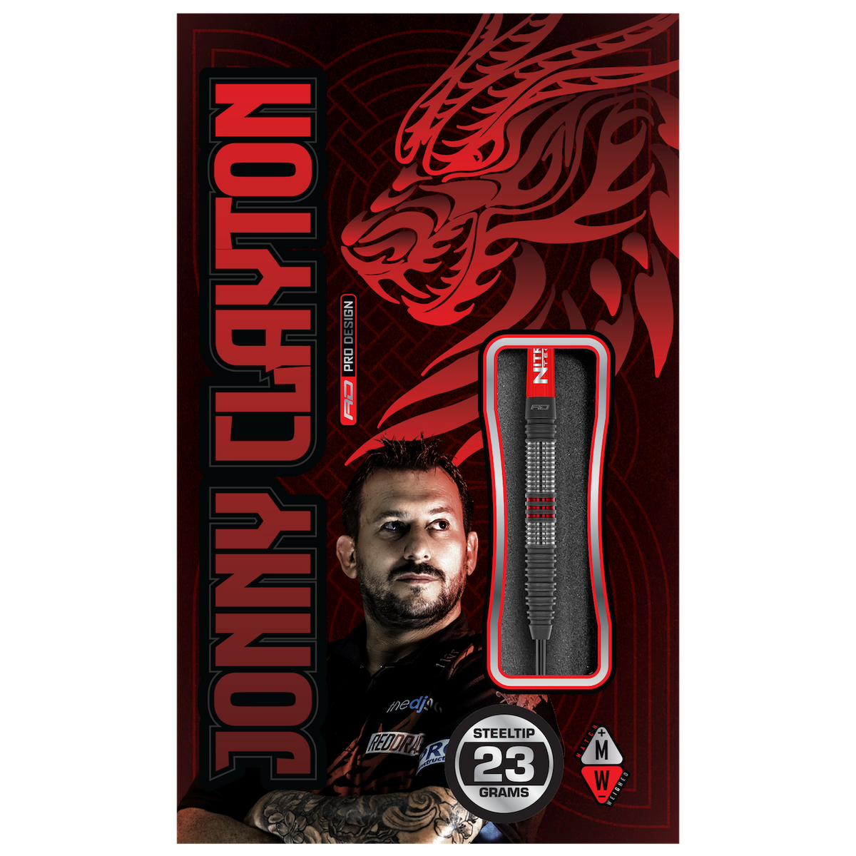 Jonny Clayton - Hiraeth 90% Steeldarts - DreamDarts Dartshop