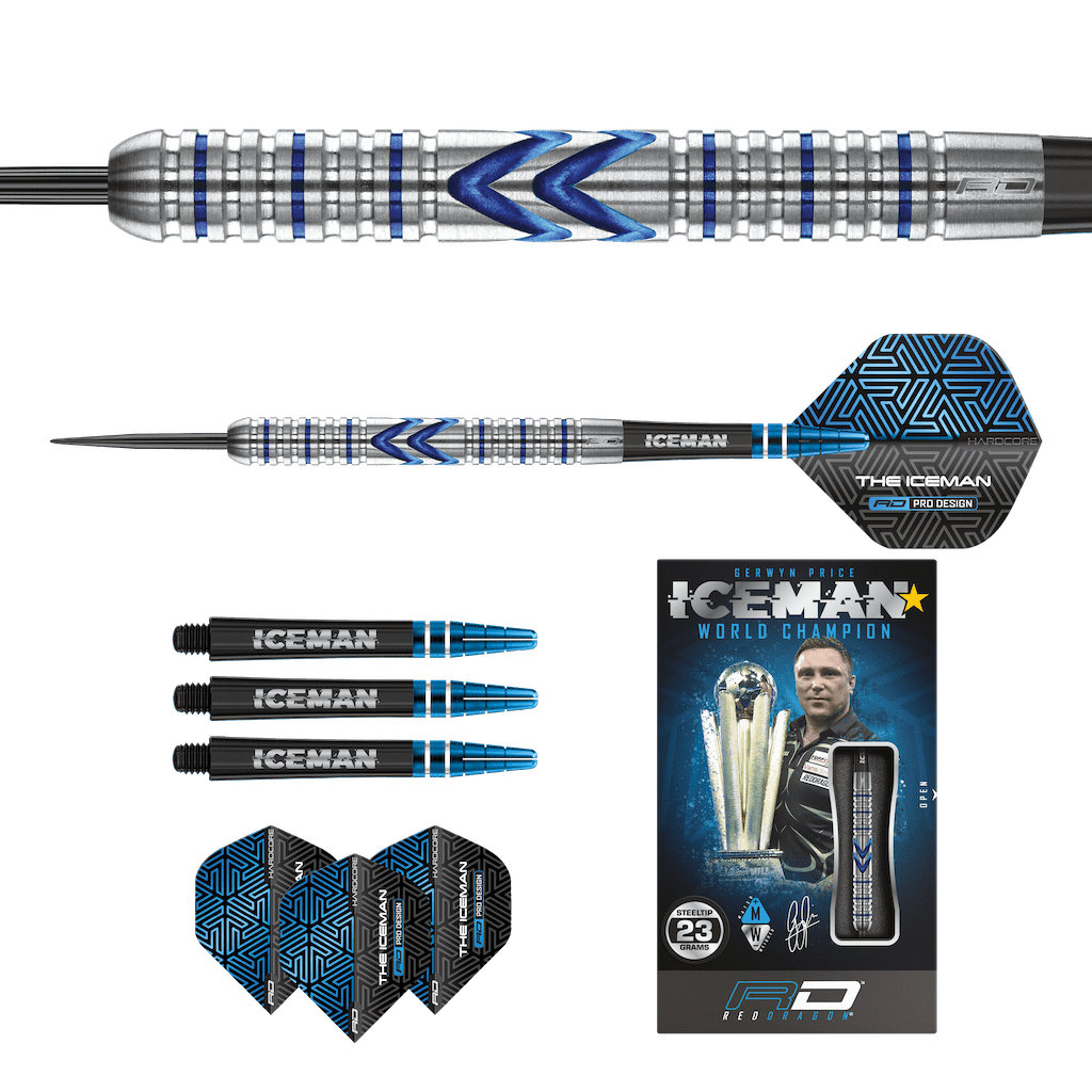 Gerwyn Price Midnight 90% Steeldarts - DreamDarts Dartshop
