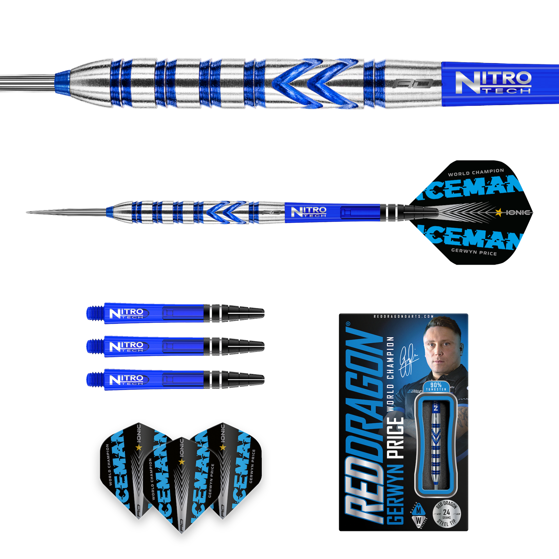 Gerwyn Price Originals 90% Steeldarts - DreamDarts Dartshop