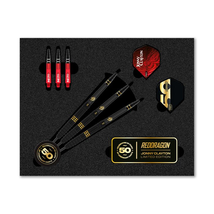 Jonny Clayton - 50 Years Player Edition Steeldarts - DreamDarts Dartshop
