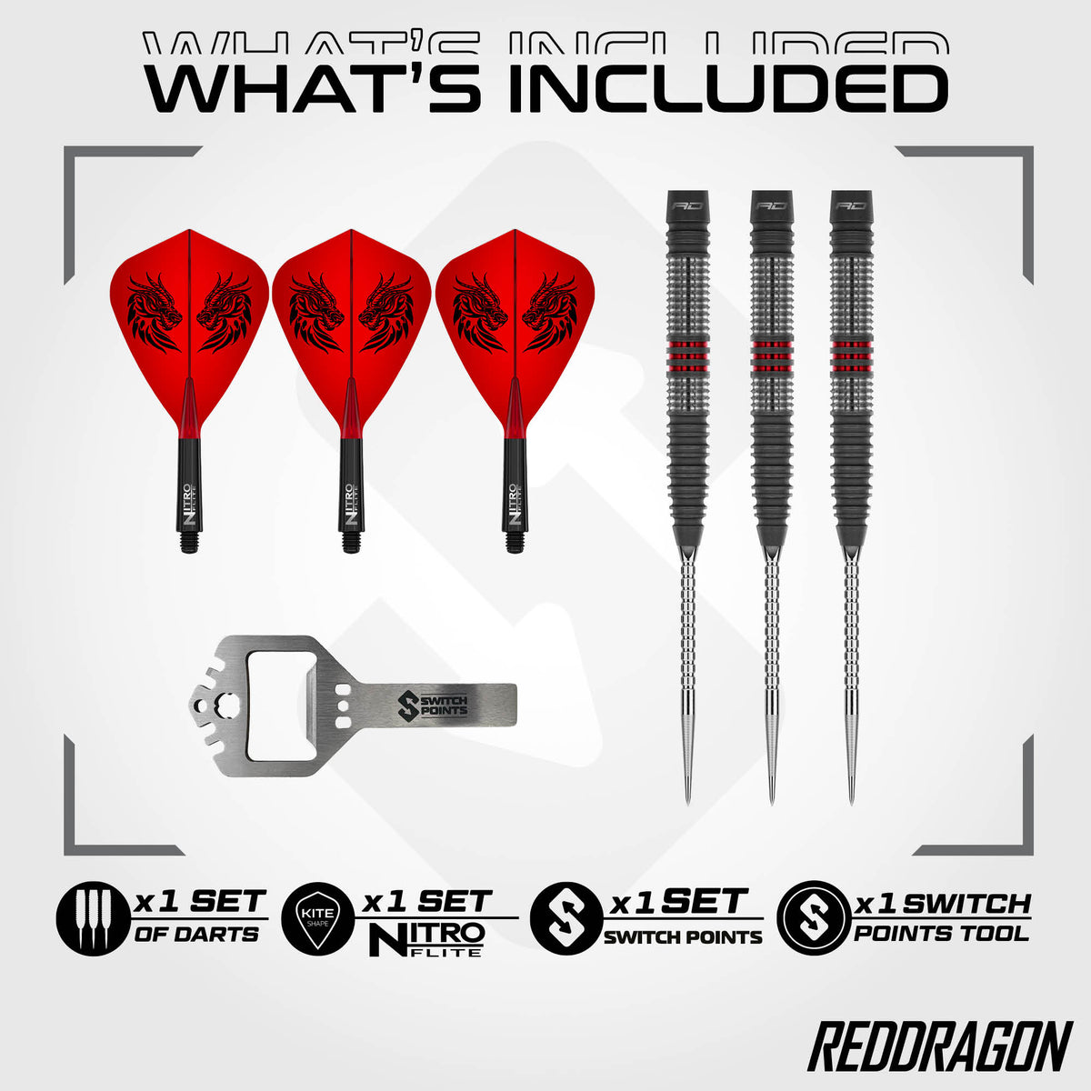 Jonny Clayton - Hiraeth Switch Points 90% Steeldarts - DreamDarts Dartshop