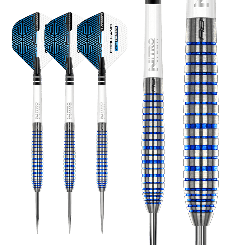 Luke Humphries TX3 Cool Blue SE 90% Steeldarts - DreamDarts Dartshop