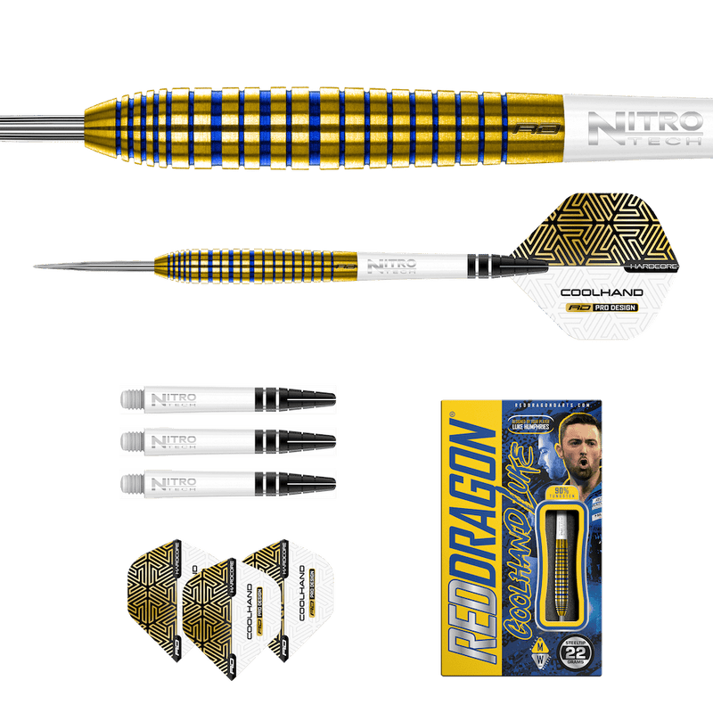 Luke Humphries TX3 Gold SE 90% Steeldarts - DreamDarts Dartshop