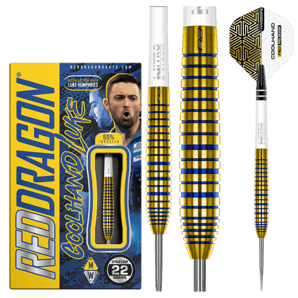 Luke Humphries TX3 Gold SE 90% Steeldarts - DreamDarts Dartshop