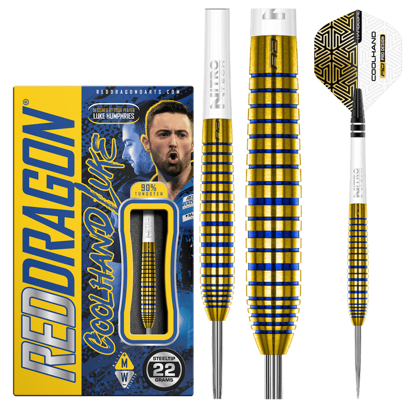 Luke Humphries TX3 Gold SE 90% Steeldarts - DreamDarts Dartshop