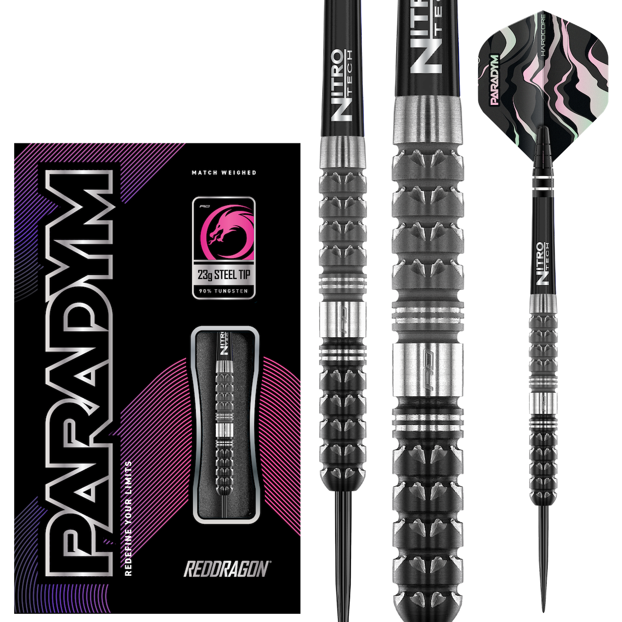 Paradym - Tapered 90% Steeldarts - DreamDarts Dartshop