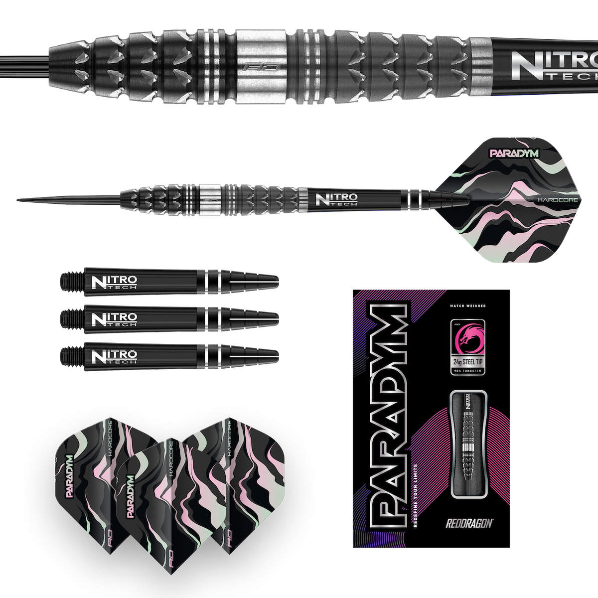 Paradym - Torpedo 90% Steeldarts - DreamDarts Dartshop