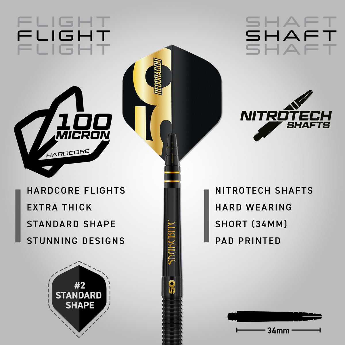 Peter Wright - 50 Years Player Edition Steeldarts - DreamDarts Dartshop