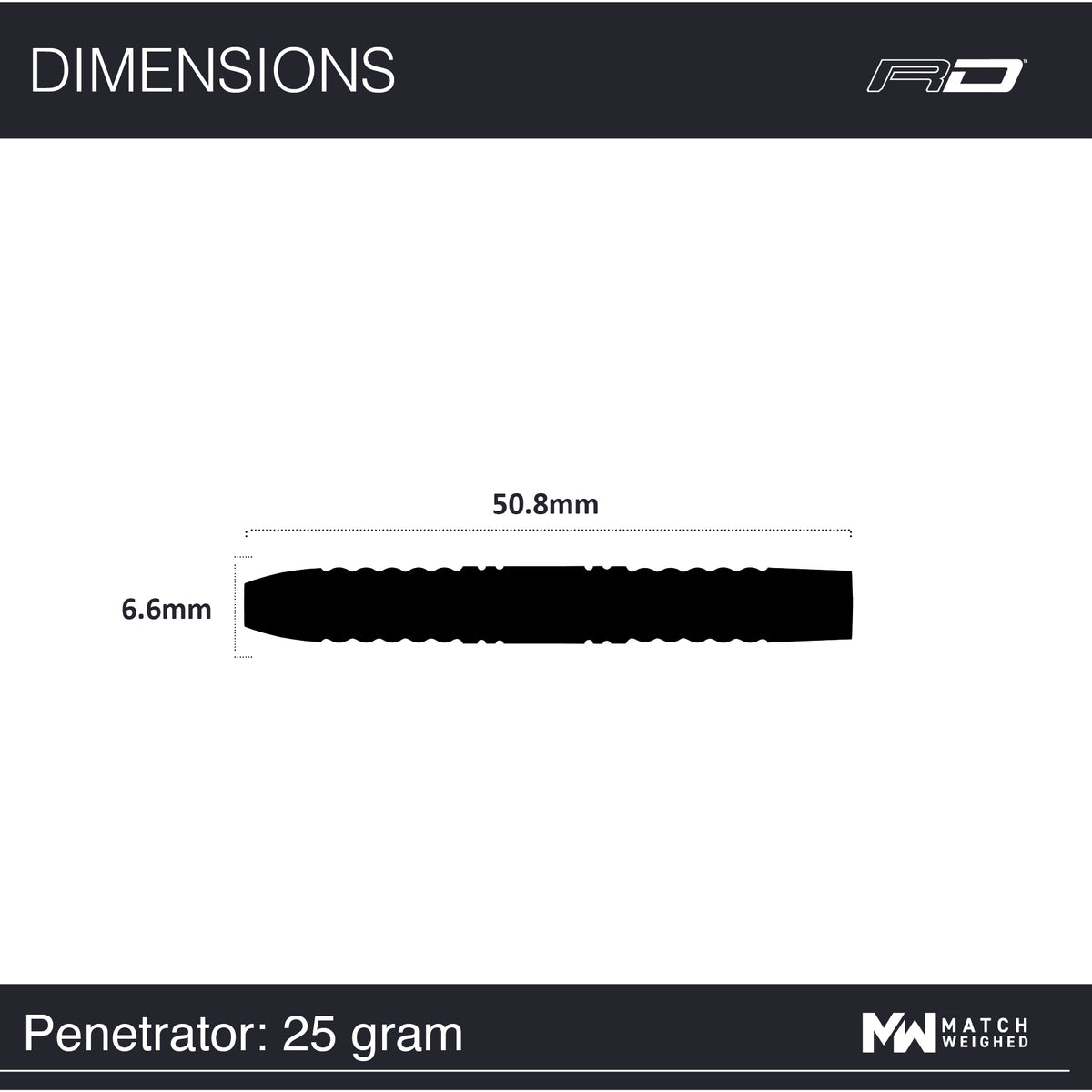 RED DRAGON PENETRATOR 25 GRAMM 95% STEELDARTS Limited Edition - DreamDarts Dartshop