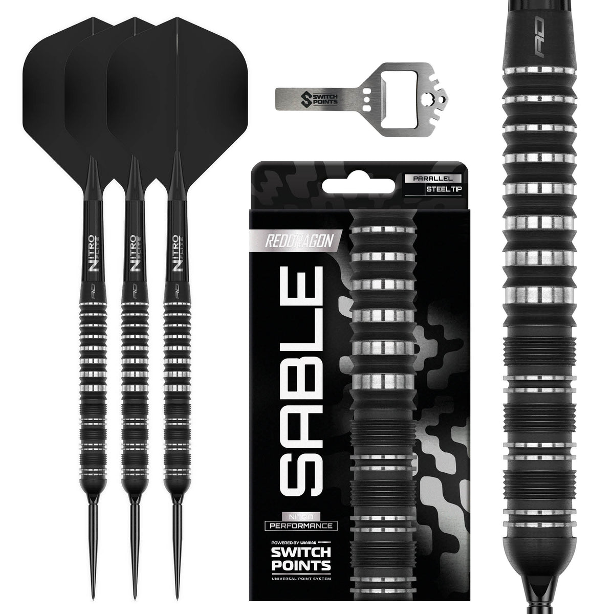 Sable Parallel 90% SwitchPoint Darts - DreamDarts Dartshop