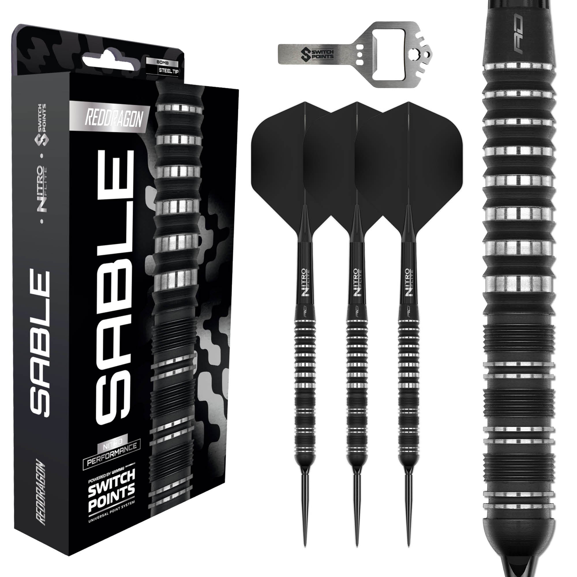Sable Parallel 90% SwitchPoint Darts - DreamDarts Dartshop