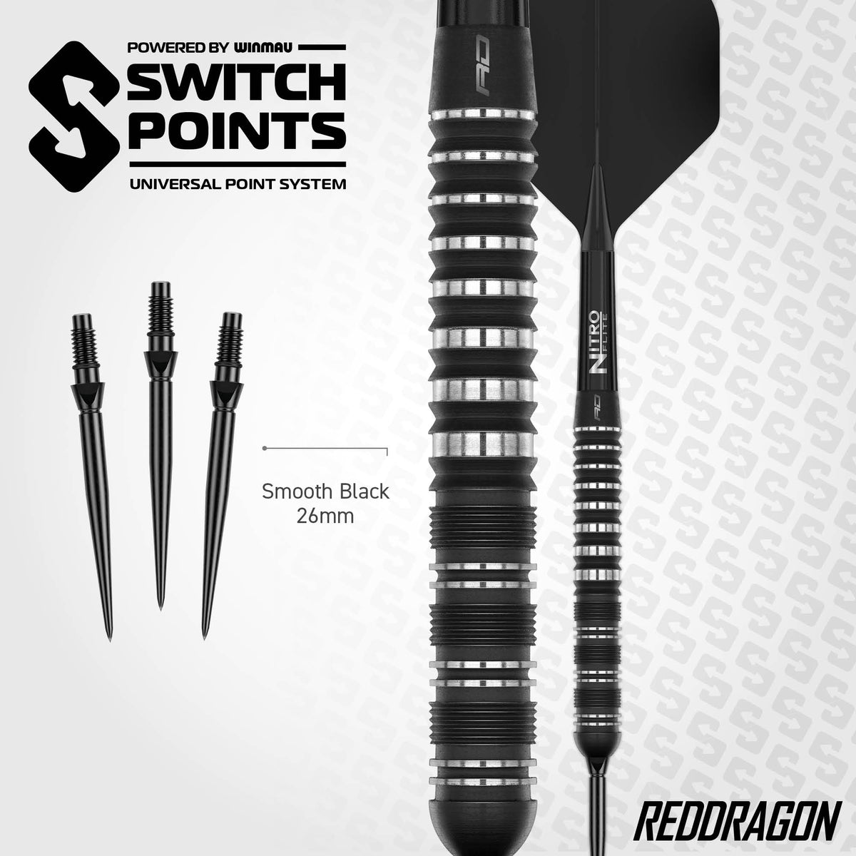 Sable Parallel 90% SwitchPoint Darts - DreamDarts Dartshop