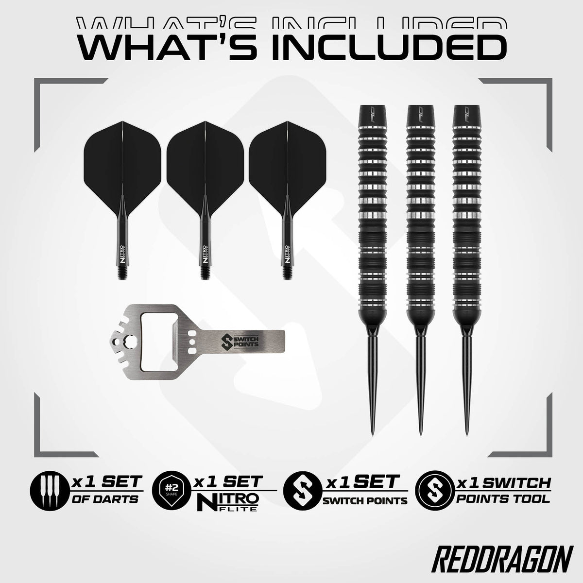 Sable Parallel 90% SwitchPoint Darts - DreamDarts Dartshop