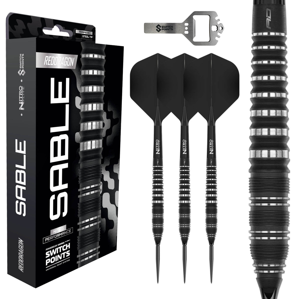 Sable Torpedo 90% SwitchPoint Darts - DreamDarts Dartshop